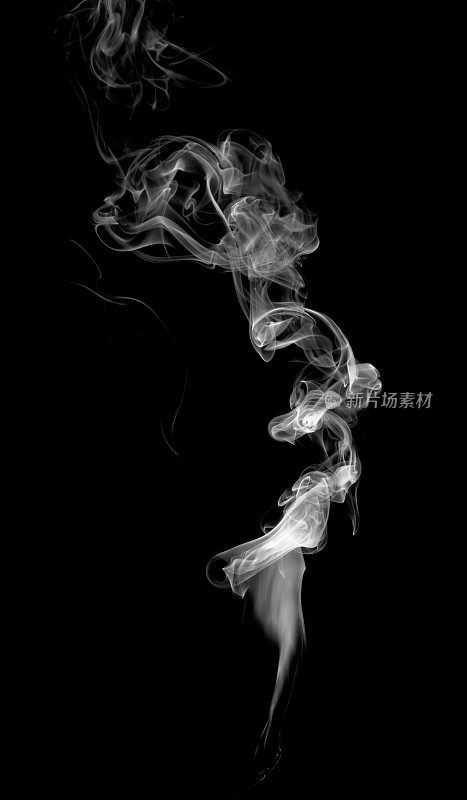 抽象的烟