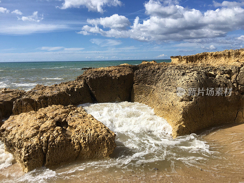 阿尔加维海岸线