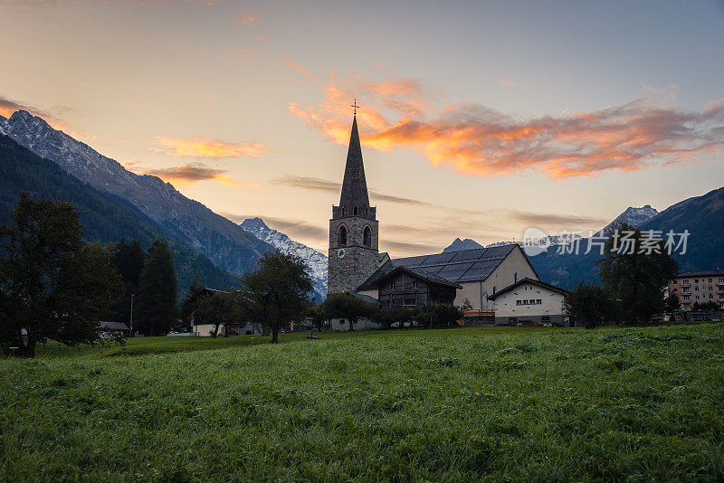 瑞士的乡村风景