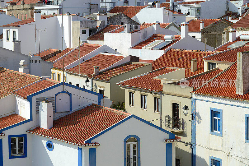 葡萄牙南部的塞纳斯老城区