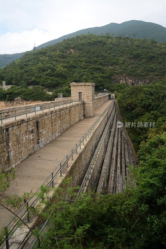 香港大潭水塘水坝