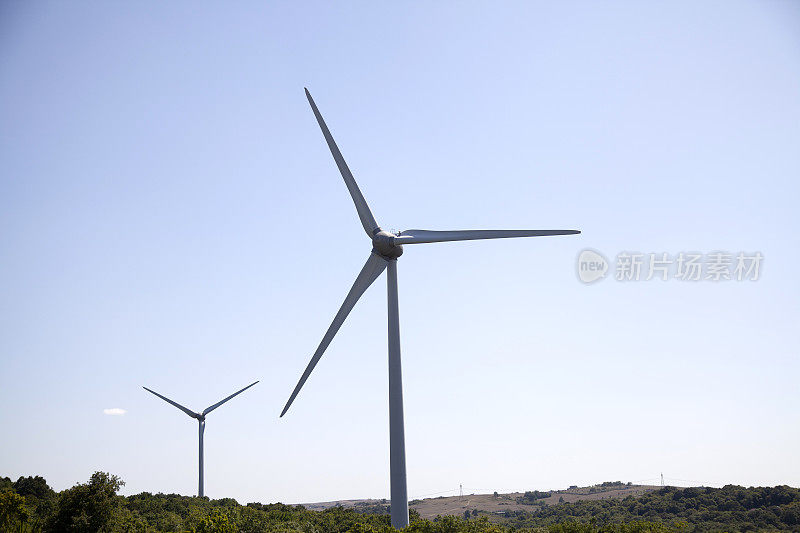 风能涡轮机-可再生能源和可持续发展