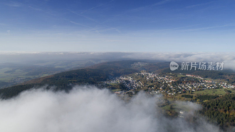 Niederreifenberg德国。Taunus山