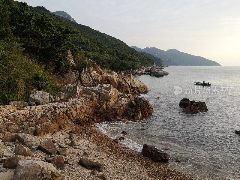 香港南丫岛螺苏城湾