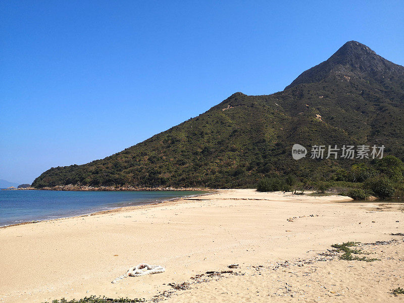 西贡东郊野公园南社湾泳滩及尖峰