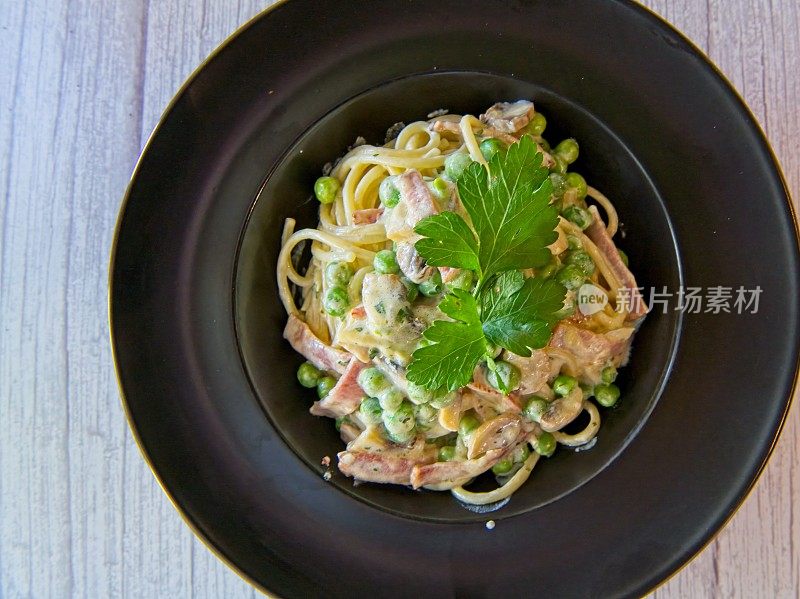 奶油信标面食