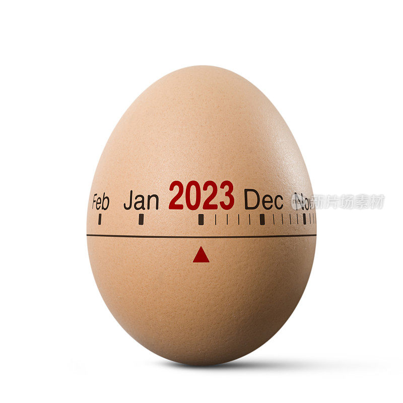 新2023年。煮蛋计时器。