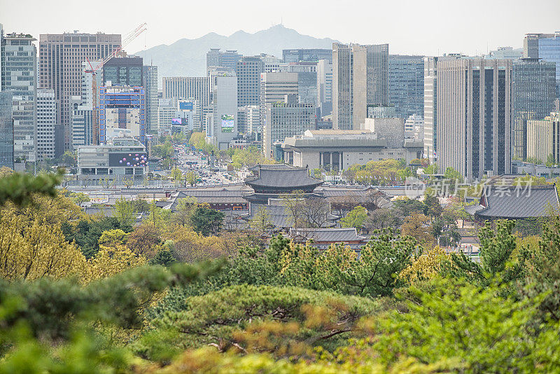 韩国首尔市中心