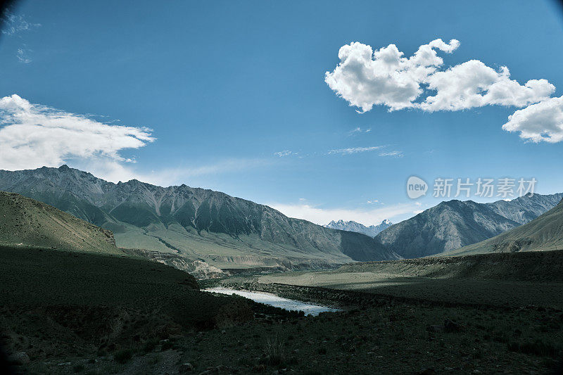 伊涅切克河位于南天山河谷