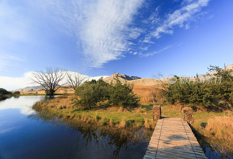 南非纳塔尔皇家国家公园的圆形剧场