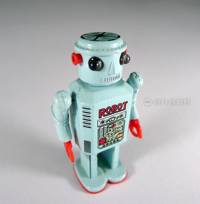 锡玩具机器人