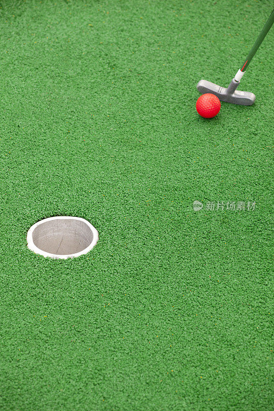 微型高尔夫球洞