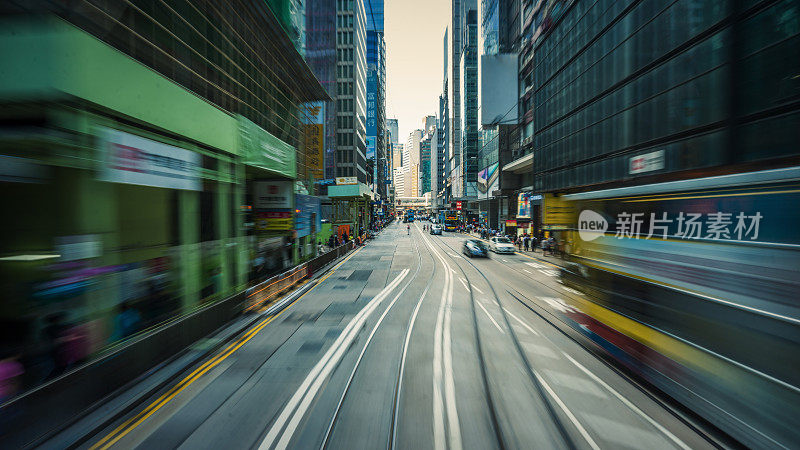 香港的街道