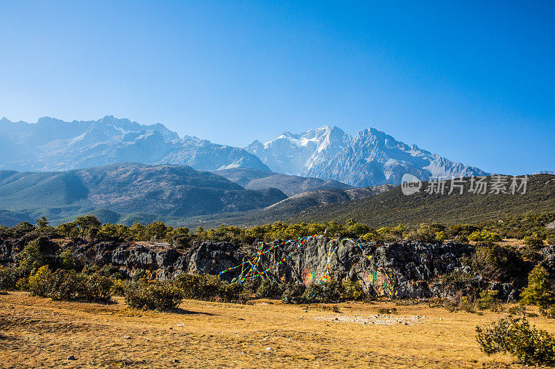 玉龙雪山，丽江，云南，中国