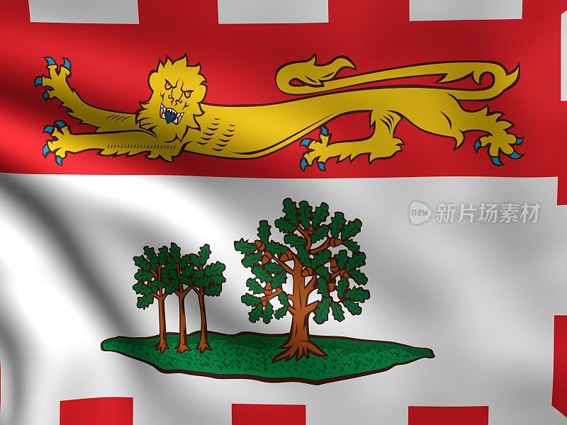 爱德华王子岛的旗帜