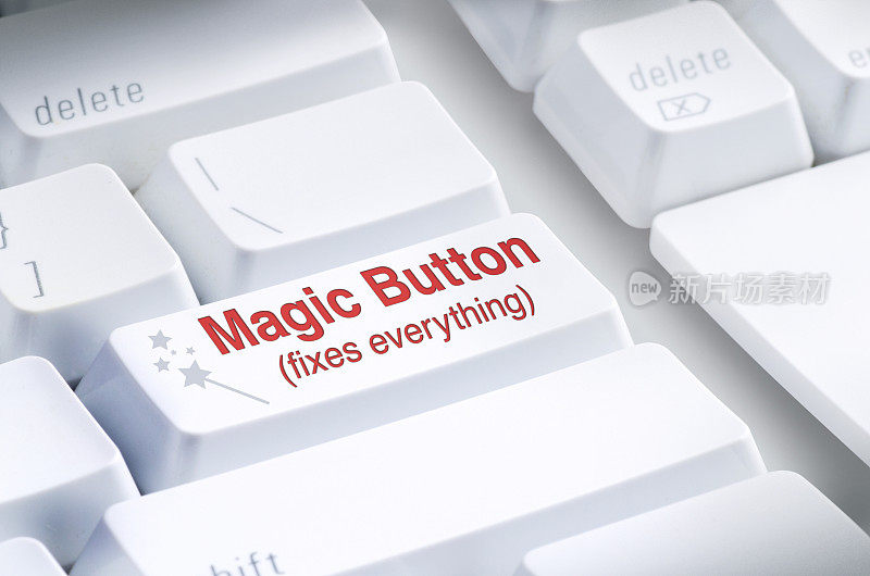键盘上的魔法按钮修复一切