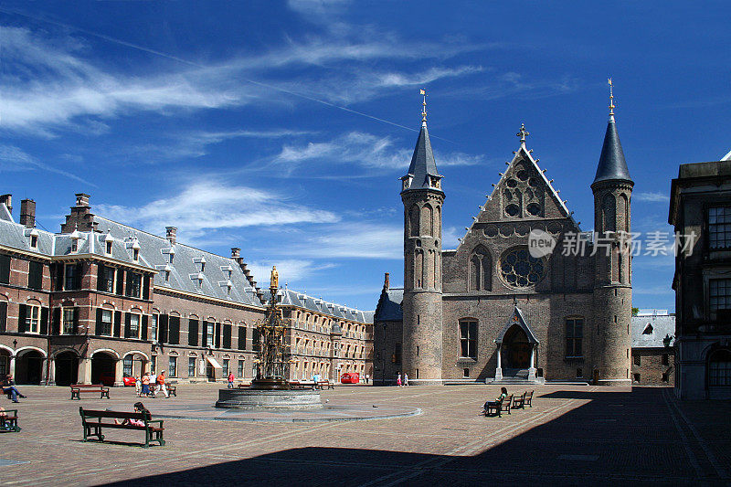 荷兰议会入口的图像