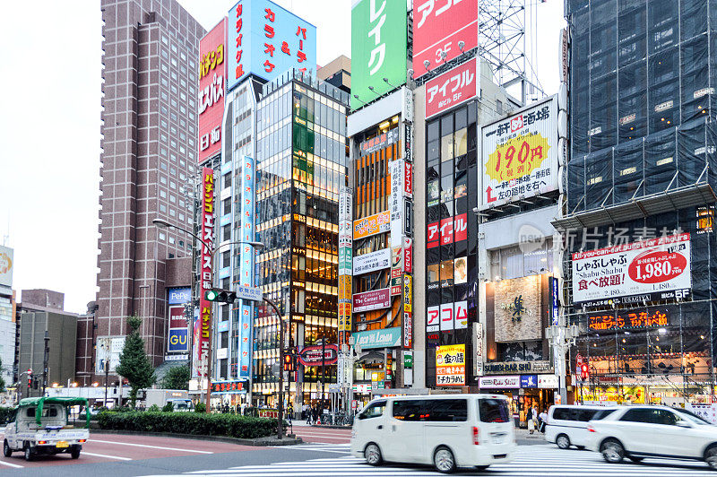 东京街景-新宿