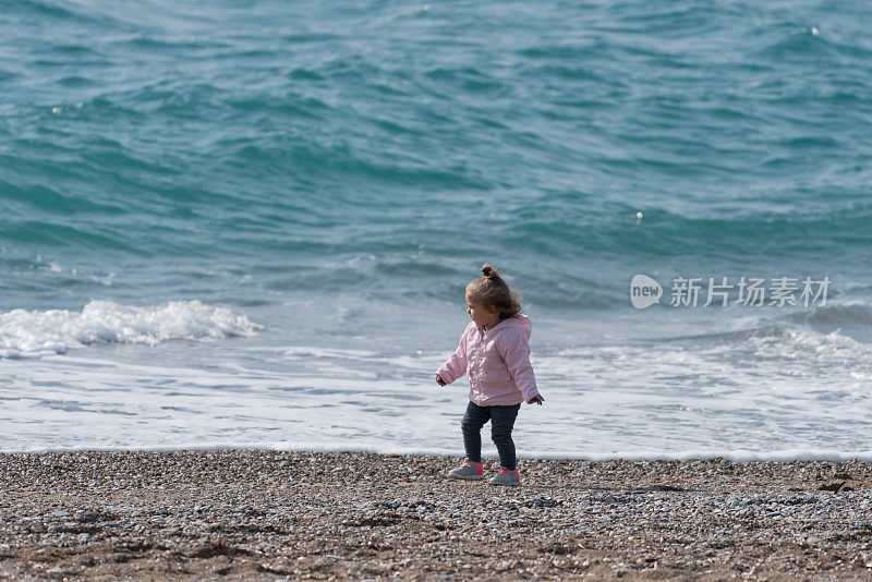 冬季海滩之旅