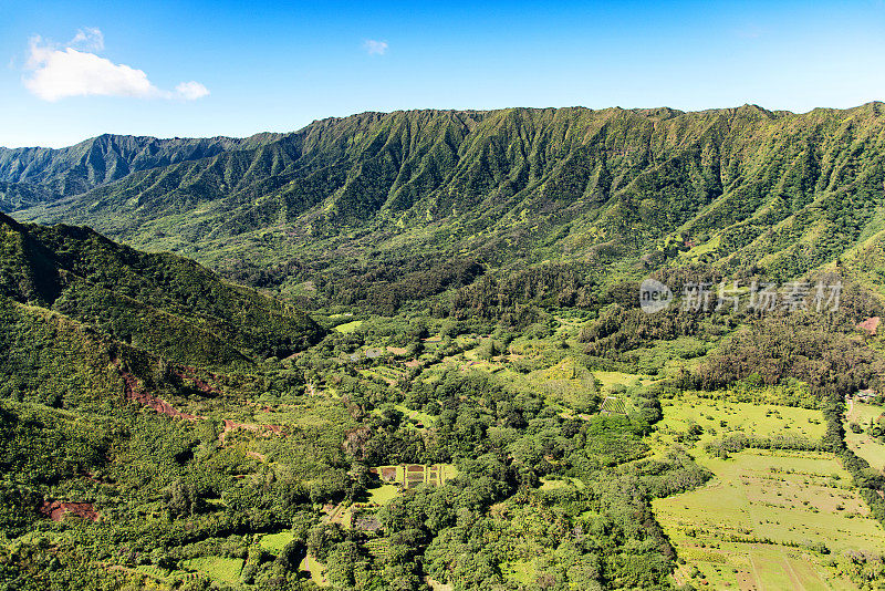 山谷在瓦胡岛