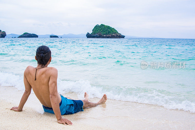 夏天,旅行,海滩