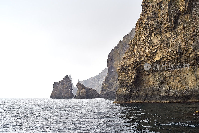 落基山脉海岸，卡拉达火山，克里米亚