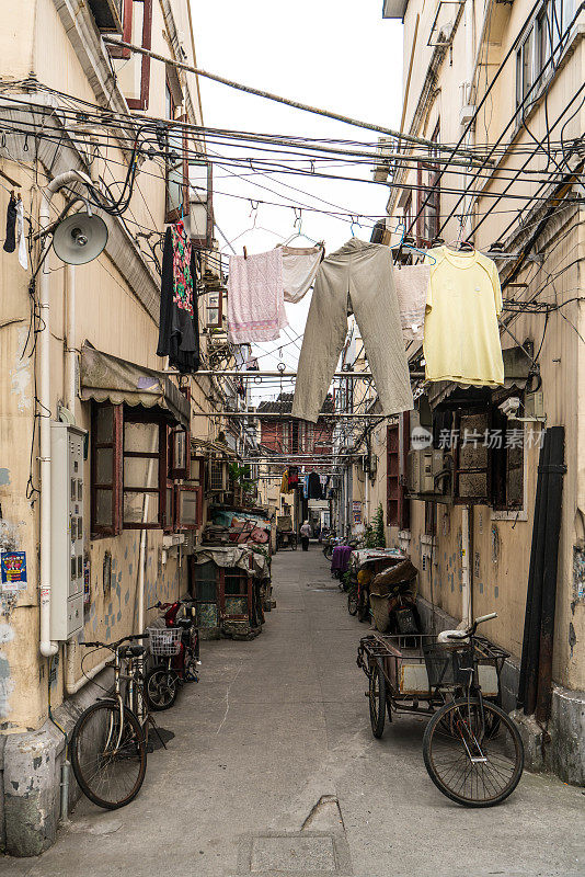 上海老城区的街道
