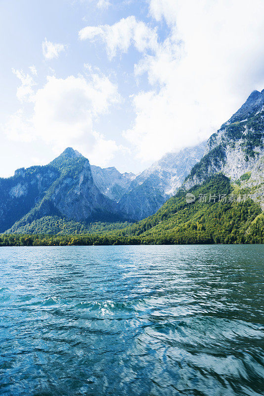 美景Königssee，巴伐利亚