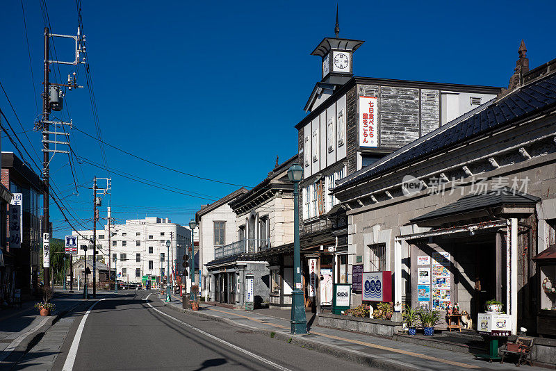 日本北海道小樽街