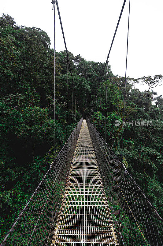 阿伦步行桥，哥斯达黎加