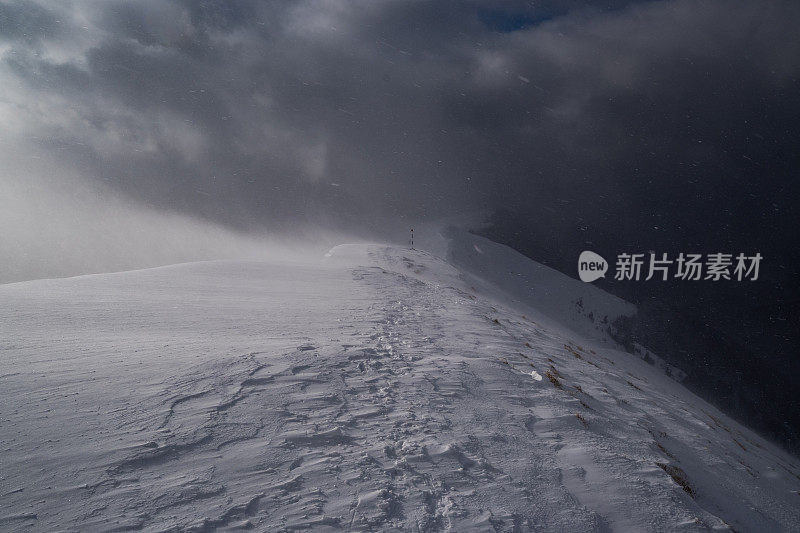 冬季景观与白鹭山