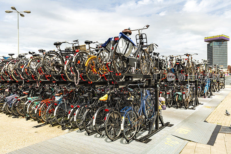 阿姆斯特丹的自行车站