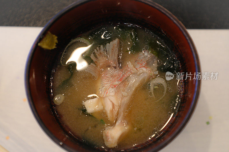 鱼味噌汤