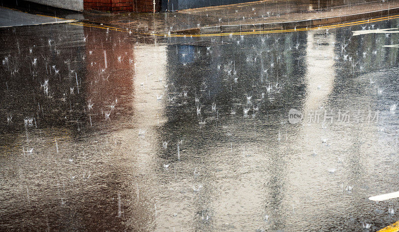 夏季特大暴雨