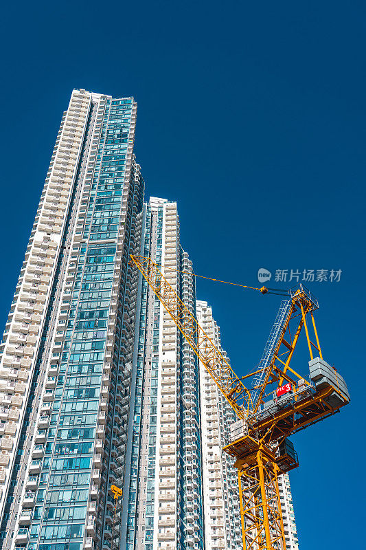 香港的建筑工地