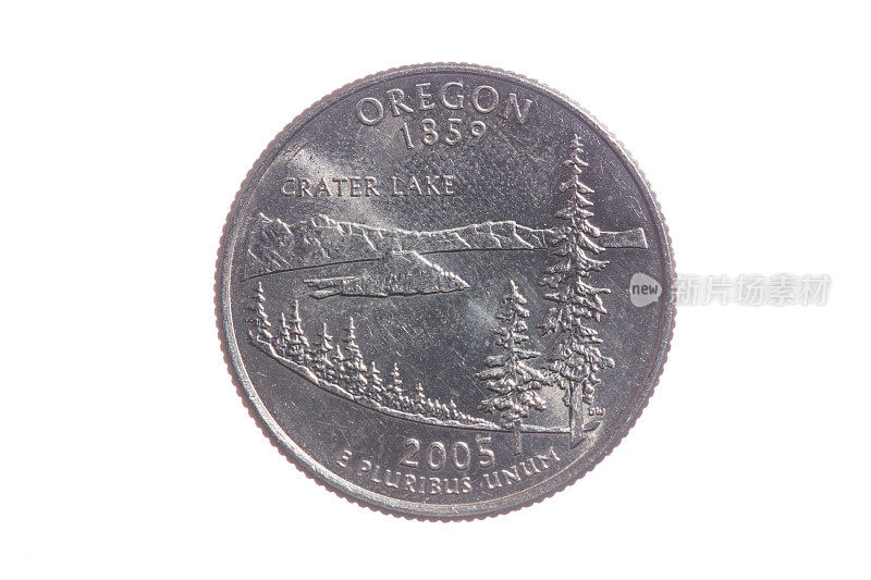 美国四分之一硬币-俄勒冈州