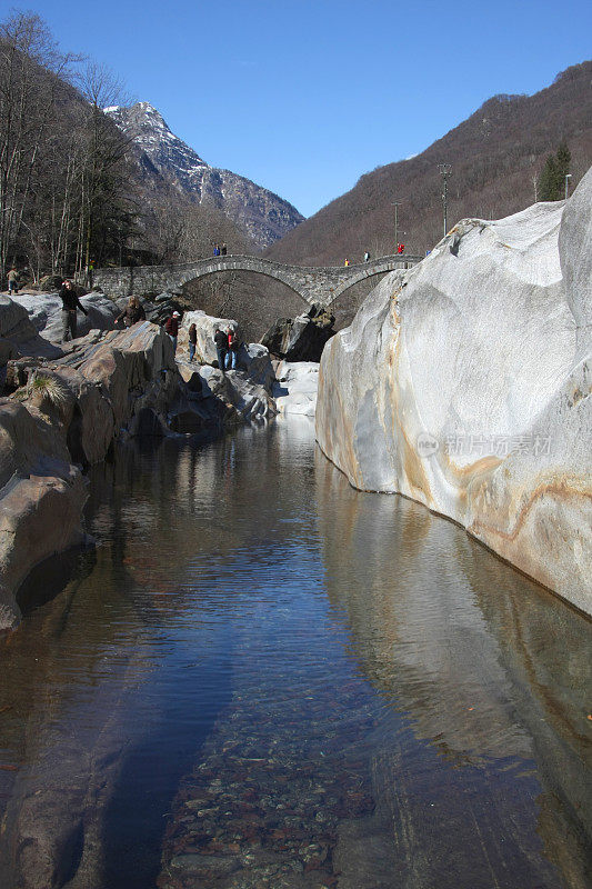 山谷Verzasca