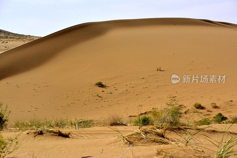 巴丹吉林沙漠沙丘，中国内蒙古