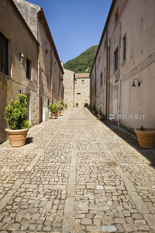 意大利美丽的小巷
