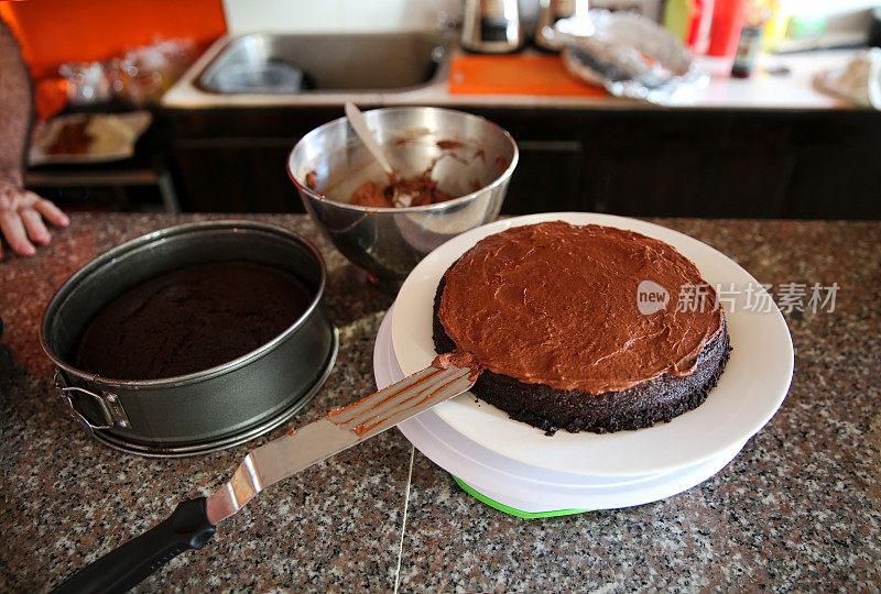 烘焙巧克力蛋糕