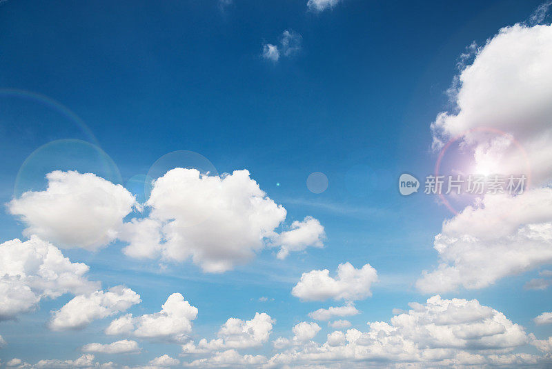 美丽的cloudscape