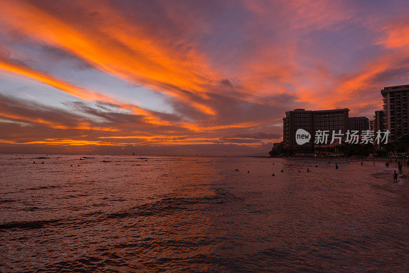 怀基基海滩