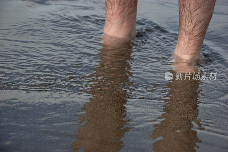 脚在沿海水域