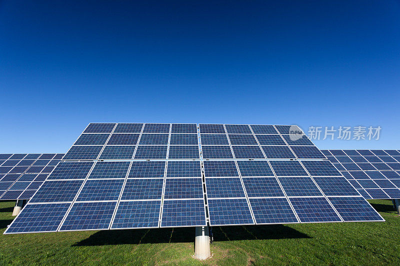 大型太阳能电池板领域，绿色能源