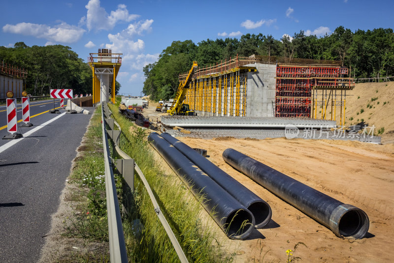 新公路S3正在建设中，波兰