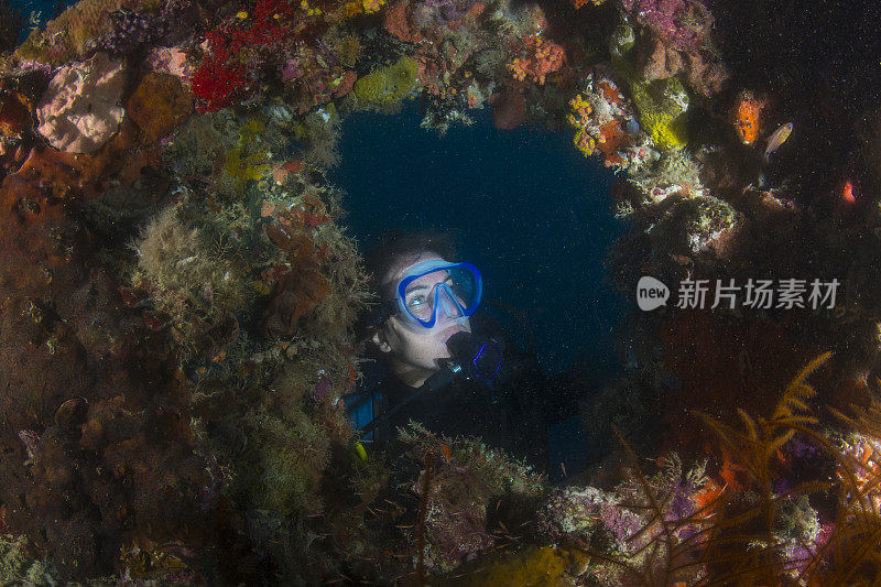 沉船潜水