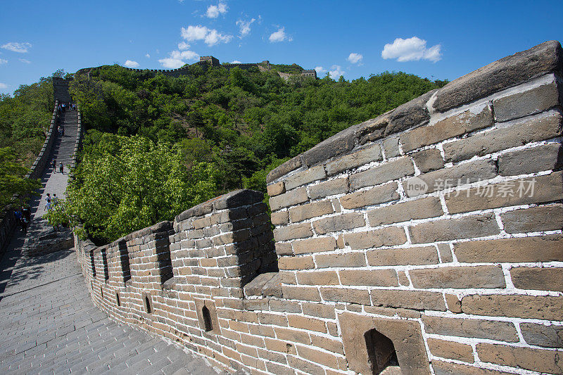 中国长城，特写