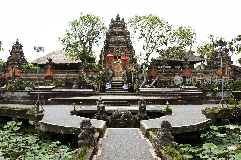 印度尼西亚巴厘岛乌布萨拉斯瓦蒂庙
