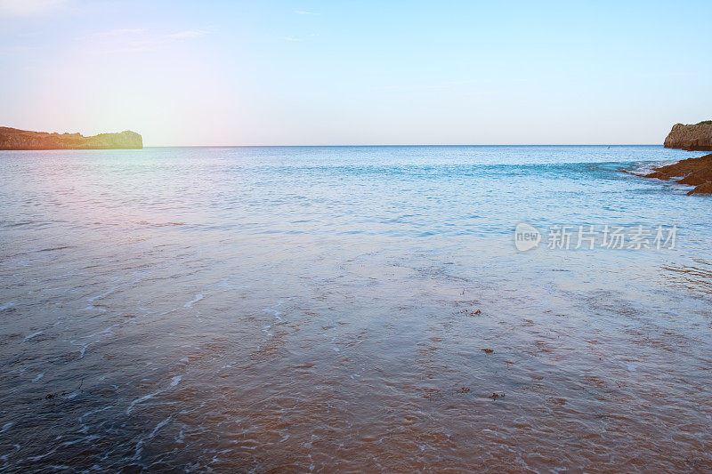 海上日落