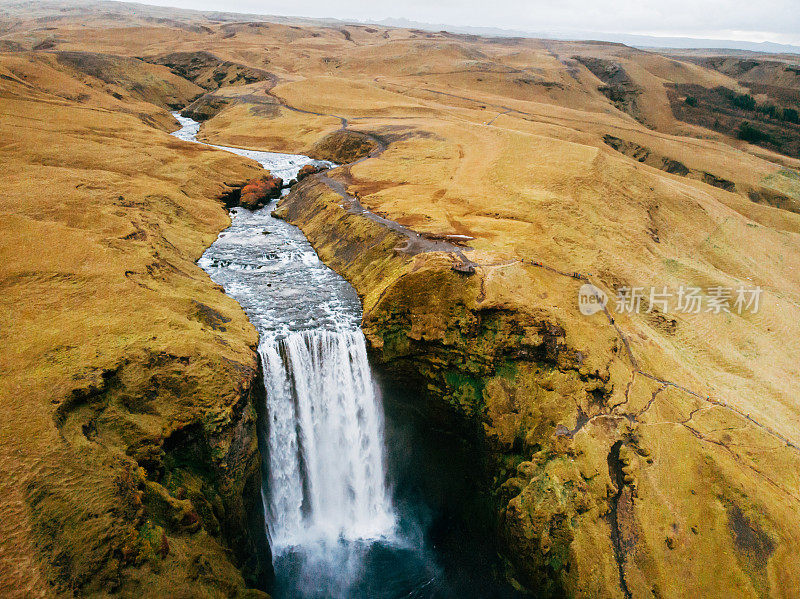 冰岛Skogafoss、南